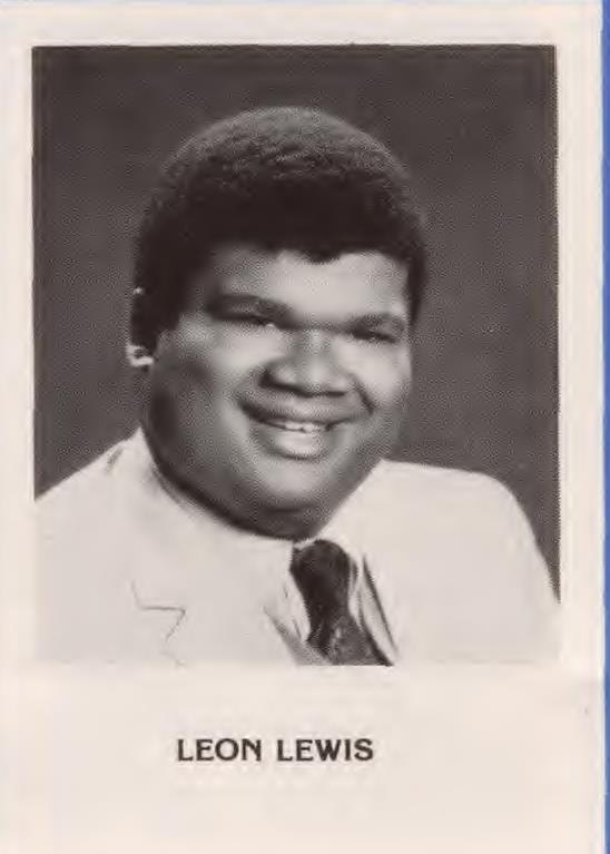 Leon Lewis Jr. photo archive image